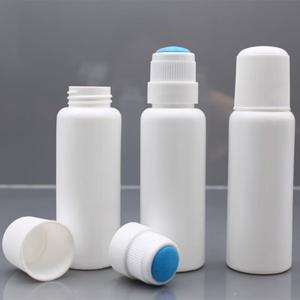 TEMU 50ml 스펀지 헤드 어플리케이터 병 1개입/3개입 - 액상약, 벌레 물림 및 외용 연고용 플라스틱 재충전 병