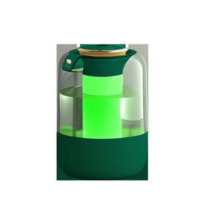 TEMU 1개 에어 가습기, 2.2L 대용량 듀얼 스프레이 가습기, USB 전원 가습기 (데스크탑용), 아로마테라피 디퓨저 (건조한 공기 완화), 가정, 사무실, 침실 데스크탑 및 다양한 방 유형에 적합, 앰비언트 라이트 포함