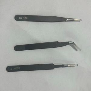 TEMU 고급 정전기 방지 핀셋 세트 - 초고정밀 산업용 도구, 가정 수리, 모델 제작 및 전자 제품에 적합 - 내구성, 부식 방지 및 인체공학적 디자인