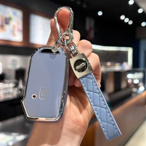 TEMU TPU Car Key Case ll Fob Cover and Keychain Set for Kia ed rato Forte NIRO Seltos Sorento Soul Sportage Telluride K5 Keyless, Only Fit for the Car Key Shown in the Image.