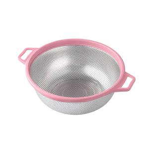TEMU 손잡이와 다리가 있는 스테인리스 스틸 체, 파스타, 스파게티, 베리, 채소, 과일, 국수, 샐러드용 거름망, 주방용 메쉬 체, 식기세척기 사용 가능