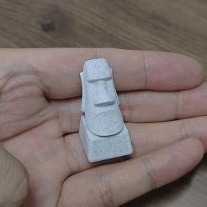 TEMU 3D 프린팅 모아이 조각상 키캡, 기계식 키보드용 ESC 키 교체품, 돌기감의 질감, 게이밍, 역사 및 매니아에게 적합, 부모, 가족, 친구 및 동급생을 위한 이상적인 생일, 크리스마스, 추수감사절 및 신학기 선물