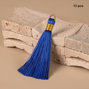 TEMU 13개/팩 랜덤 혼합 색상 7.9Cm 골드 실 라인 풀 링 매끄러운 태슬 펜던트 책갈피 해피 박스 팬 선물 포장 상자 장식 작은 태슬 펜던트 의류 홈 텍스타일 추가 태슬 행잉 주얼리 귀걸이 헤어 추가품