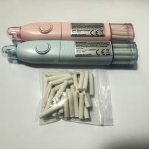 TEMU 2개 전동 지우개, 아티스트용, 지우개 리필 50개 포함, 휴대용 지우개 보관 케이스 2개 포함, 자동 휴대용 플라스틱 펜, 드로잉, 스케치, 페인팅용