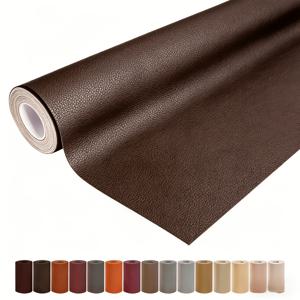 TEMU 두꺼운 스크래치 방지 접착식 PU 인조가죽 수리 패치(1롤) - 30*95cm/*37.40인치 크기. 방수, DIY 재단 가능, 간편한 설치 및 세척. PU 가죽 제작. 가구, 자동차 시트, 사무용 의자에 적합. PU 가죽용 빠른 수리 및 리폼 스티커