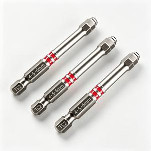 TEMU 3개 1개 3단 Allen 렌치 비트, 혁신적인 3단 디자인, 4mm, 5mm, 6mm 3가지 규격을 통합한 싱글 비트, 표준 1/4 육각 생크 핸들, 고경도 S2 재질, 매니아에게 적합