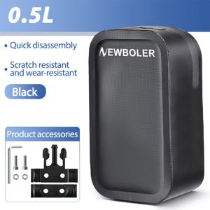 퀵 릴리스 자전거 후면 가방, 자전거 안장 가방, PVC 자전거 가방, MTB 및 로드 바이크용, 자전거 공구 수납 파우치, 자전거 사이클링 액세서리