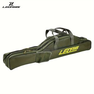 TEMU 1개 100Cm/39.3In 150Cm/59In 접이식 폴대 가방, 대용량 옥스포드 천 로드 가방, 낚시 장비 보관 가방