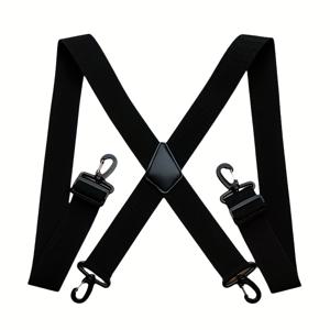 5.0cm 폭 헤비듀티 회전형 대형 후크 버클 야외 스트랩 하중 지지 서스펜더 벨트