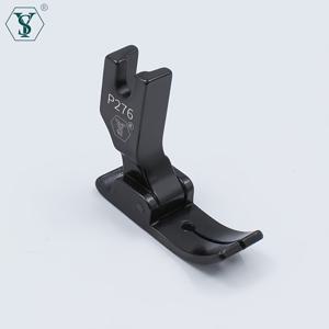 TEMU SHUYUSEWING P276 안티점퍼 프레서 풋 - 블랙 티타늄 스틸 고경도 내구성 플랫 바텀 디자인, 소형 홀 핀이 있는 니트 원단용, 정전기 방지 다목적 기계 프레스러, 재봉 액세서리, 매끈한 메탈릭 마감, 견고한 구조, 내구성 있는 재봉 도구