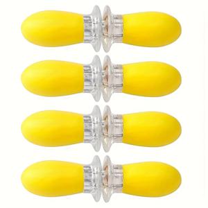 TEMU 8pcs 다기능 옥수수 그릴 바늘, 스테인리스 스틸 옥수수 포크, 바베큐 꼬치, 과일 포크, 홈 옥수수 도구, 피크닉 캠핑 필수품, 세척 및 보관 간편, 심플하고 실용적인