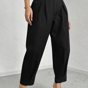 TEMU 유럽&미국 여성 패션 정장 팬츠