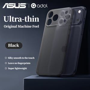 TEMU 휴대폰 케이스 - ASUS 업그레이드 풀 렌즈 보호 휴대폰 케이스 슬림 디자인 아이폰 17 Pro Max 케이스 초박형 케이스 0.3mm [케이스리스 느낌] 마트 소프트 케이스 카메라 보호 아이폰 17 Pro 반투명 프로스트 오렌지 고급 보호