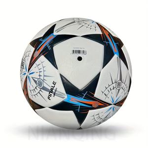 TEMU 고급형 No.5 축구공, 무봉제 핫 본딩 공정, 미끄럼 방지, 내마모성, 고탄성, 고품질, 실내외용 축구공, 부드럽고 발에 무해, 성인 훈련 및 대회용, 프로용 축구공