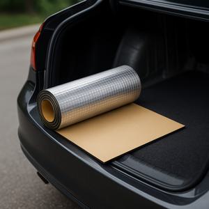 TEMU 800Cm 길이, 50Cm 폭, 0.5Cm 두께, 고무 플라스틱 폼 방음 매트, 단열 매트, 자동차 장식 재료, 차량 모델에 정확하게 맞춤 제작, 내부 보호, 강화 스티칭, RV 애호가 및 트럭 사용자에게 사랑받는 제품