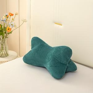 1개 신상 3D 삼각형 베개 쿠션, 통기성 좋은 부드럽고 편안한 쉐닐 원단, 다용도, 다양한 장면 사용, 가벼움, 편안하고 편리함, 손세탁, 사무실 의자 허리 베개, 침대 옆 던지기 베개, 발 받침대에 적합
