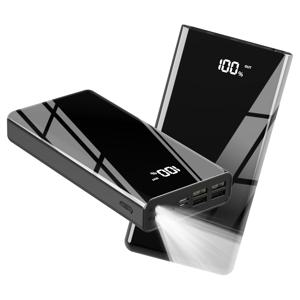 TEMU KLIFE 대용량 보조배터리 고속충전 멀티단자 잔량표시 LED조명 .5W QC3.0