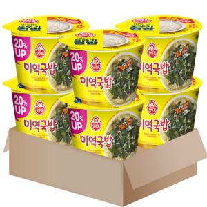 TEMU 오뚜기 컵밥 미역국밥(200g x 6개)