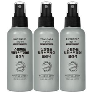 TEMU 슈퍼하드 헤어 워터스프레이 클래식 100ml X3개 / 휴대용 여행용