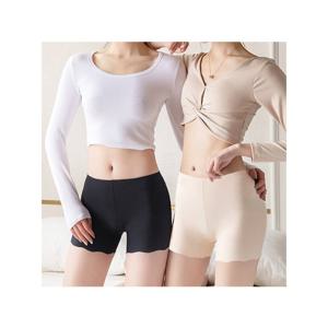 TEMU 말리지 않는 노라인 사각팬티 3장 5장 여성 부드러운 스트레치, 단색 (베이지/블랙), 캐주얼 및 라운지웨어용 로우라이즈 디자인, 편안한 속옷, 부드러운 질감의 면