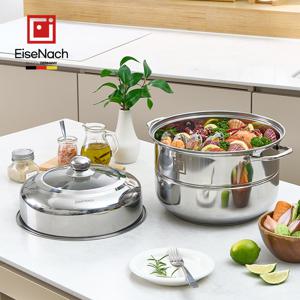 TEMU 에센 32cm 대용량 2단 찜솥& 곰솥32cm 세트