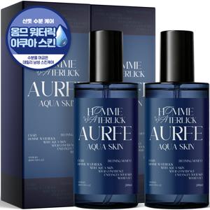 [1+1 구성] 아우페 옴므 워터릭 아쿠아 스킨 토너 200ml 2개 남성 남자 대용량 수분 진정 보습 올인원