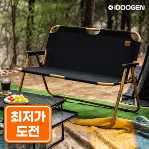 TEMU 아이두젠 슈퍼트윈 와이드 폴딩 벤치 체어 2인용 간편 접이식 피크닉 의자 102cm
