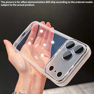 휴대폰 케이스 - 아이폰 17 케이스, 애플 16 Pro Max 풀 커버리지 실리콘 충격 방지, 아이폰 15 프로스트 투명 소프트 케이스, 아이폰 13 보호 커버, 아이폰 12