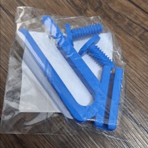 TEMU 3D 프린팅 정원 호스 클램프 및 고정 장치, 14cm/5.5인치 버킷 호스용 조절식 고정 장치, 간편한 설치, 마당 청소에 도움이 되는 작은 도우미, 마당 잡화물 문제 해결, 튼튼하고 내구성이 뛰어난 가정용 원예 물주기 도구