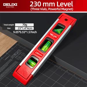 230mm 고정밀 수평계자, 45°/90°/180° 삼방향 수평계 수정이 있는 3-in-1 자석식 수평계 도구, 건설, 목공, 주택 인테리어용 휴대용 수동 공구자