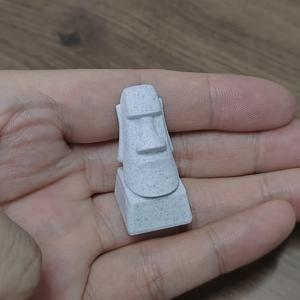TEMU 3D 프린팅 모아이 조각상 키캡, 기계식 키보드용 ESC 키 교체품, 돌기감의 질감, 게이밍, 역사 및 매니아에게 적합, 부모, 가족, 친구 및 동급생을 위한 이상적인 생일, 크리스마스, 추수감사절 및 신학기 선물