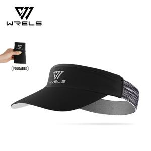 TEMU 1개, WRELS 야외 햇빛 가리개 오픈형 모자, 전문가용 러닝 캡 야구 모자, 땀 흡수, 통기성, 빠른 건조, 탄성, 야외 하이킹, 사이클링, 러닝, 캠핑, 여행, 낚시 및 일상복에 적합