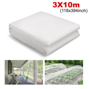TEMU 정원용 모기장, 10 X 20/30피트 – 1mm 미세 메시屏障, 식물, 과일 나무 및 채소를 보호 – 통기성 좋은 폴리에스터 네트, 파티오, 발코니 및 야외 지역에 적합 (블랙 및 화이트 색상)