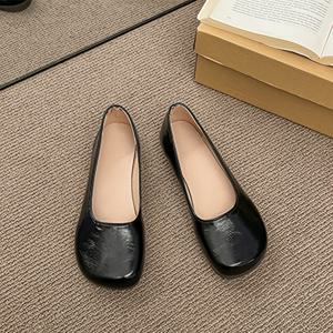 TEMU 여성용 옥스포드 슈즈, 세련되고 심플한 슬립온 스타일 여성 신발