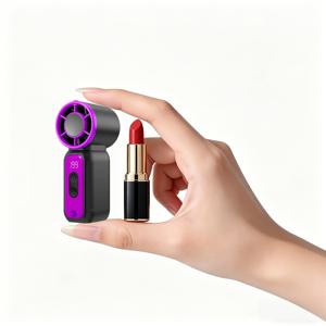TEMU 휴대용 미니 선풍기 | 저소음 | 긴 배터리 수명/미니 핸드헬드 선풍기, 휴대용 USB 충전식 포켓 선풍기, 199단계 속도 냉각팬, 여행, 사무실, 야외, 실내, 캠핑, 메이크업용, 남녀공용 소형 개인용 선풍기-500mAh