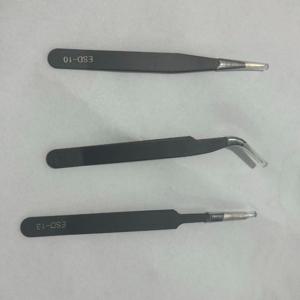 TEMU 고급 정전기 방지 핀셋 세트 - 초고정밀 산업용 도구, 가정 수리, 모델 제작 및 전자 제품에 적합 - 내구성, 부식 방지 및 인체공학적 디자인