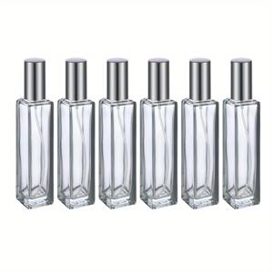 TEMU 6개 세트 5ml 10ml 20ml 여행용 향수병 리필 가능, 휴대용 향수 아토마이저 유리 스프레이 병 미세 분사 방수 스프레이어 여행용 병 콜로니 향수 포켓 유리 스프레이 병 화장품 디스펜서