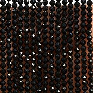 TEMU 10줄 1200개 3mm 광택 블랙 비즈, 광택 블랙 마감과 정밀한 커팅. DIY 주얼리, 팔찌, 목걸이, 수공예에 적합. 할로윈, 추수감사절, 생일 선물로 완벽
