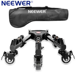 TEMU NEEWER 신형 NW-600 삼각대 트리포드 풀리, 확장 및 조절 가능. 삼각대 카트는 편리하고 조용하며 DSLR 카메라, 캠코더, 사진 촬영 및 제작에 적합합니다