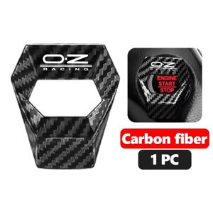TEMU OZ Racing - 자동차 부품, 차량 내부 장식 - 점화 버튼 보호 커버, 스크래치 방지 푸시 스타트 버튼 장식 (, BMW, 아우디 등에 적합), 배터리 없음