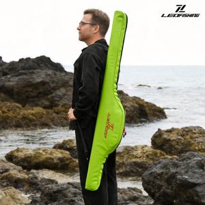 TEMU LEOFISHING 45cm/17.71인치 120cm/47.24인치 휴대용 접이식 낚싯대 가방 낚싯대와 릴 보호 케이스 낚시 태클 수납 가방 휴대용 정리함 야외 낚시용 2가지 사이즈