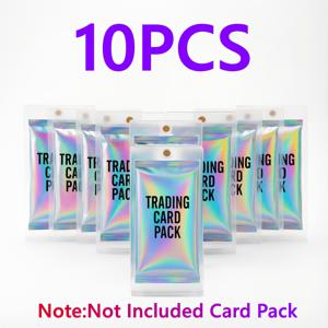 TEMU 5개/10개 스포츠 게임 만화 카드 부스터 팩 브릭 자석 보호 쉘 밀봉 카드 팩 슬리브, 투명 클리어 카드 박스 카드 특별 컬렉션 두꺼운 강력 자석 카드 타일