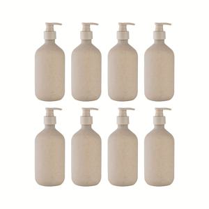 TEMU 8/10개 300ml (10.14oz) 재충전 가능한 플라스틱 빈 로션 비누 디스펜서 스퀴즈 병, 샴푸, 컨디셔너, 바디워시용 펌프 디스펜서 - 욕실 및 주방 화장품 디스펜서 병에 적합