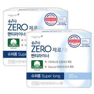 TEMU 순수한면 제로 라이너 20P X 2팩