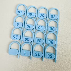TEMU 32개 숫자 뜨개질 스티치 마커, 낙하 방지 투명 행 수 카운팅 마커, 뜨개질 바늘, 코바늘, 직조, 스카프, 인형, 수제 제작 애호가 보조 위치 정렬 도구에 적합