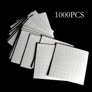 TEMU 수제 폼 접착제 1000개입, 두꺼운 초강력 양면 테이프, 야광 스티커를 붙이는 폼 스펀지 접착제