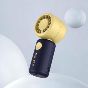 TEMU 휴대용 핸디팬, 500mAh 충전식 터보 개인 미니 선풍기, 여행, 콘서트, 스포츠 경기, 캠핑, 하이킹용 포켓 디자인, 여름 여성 선물