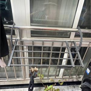 TEMU 다기능 조절식 야외 의류 건조대, 발코니 난간 창문 행거, 확장 및 접이식 대형 건조대, 실내 및 실외용 공간 절약 솔루션, 난간, 창문, 문, 라디에이터에 적합, 의류 및 신발 건조대, 난간, 창문, 문, 발코니용으로 조절 가능, 실내 및 실외용, 발코니 의류 건조대, 건조대