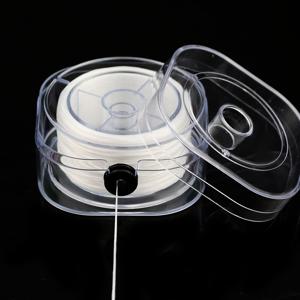 TEMU 4롤, 길이 240M, 직경 0.8mm, 혼합 색상, 탄성, 나일론 박스형 납작 실 및 로프, 고품질/변색 및 퇴색 방지, 여성 남성용 매력적인 비즈 실 및 로프 팔찌 목걸이 주얼리 추가 수공예 실