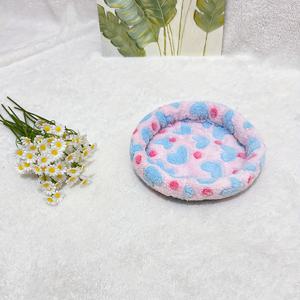 TEMU 햄스터 둥근 둥지 동물 사계절 침대 기니피그 둥지 매트 햄스터 케이지 액세서리 꽃가지 마우스 둥지 부드러운 침대 슈가 글라이더 슬리핑백 둥지 햄스터 용품 플러시 둥지